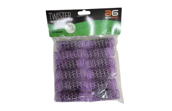 Asuer Rulo Twister de Tipo Francés 20mm 12uds
